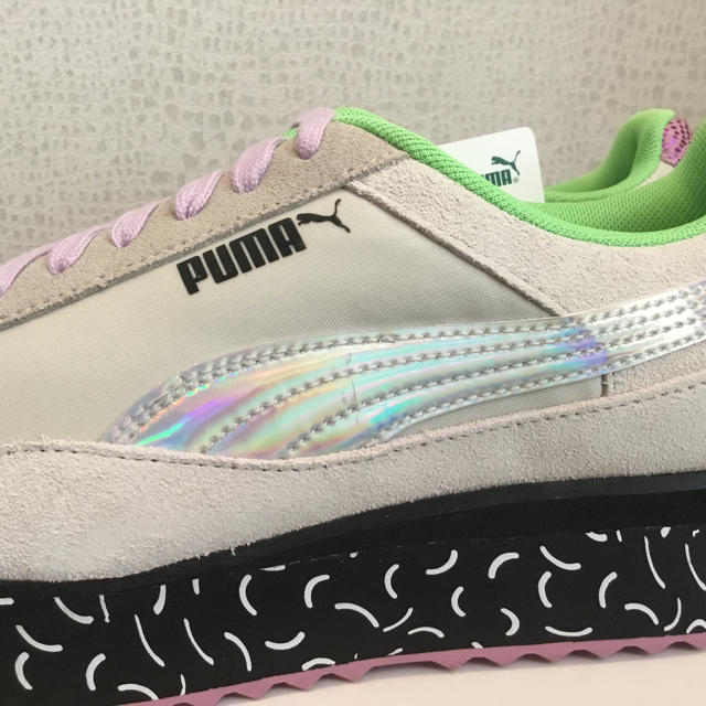 【厚底】PUMA ローマ アモーレ ディメンション 24.5cm 3