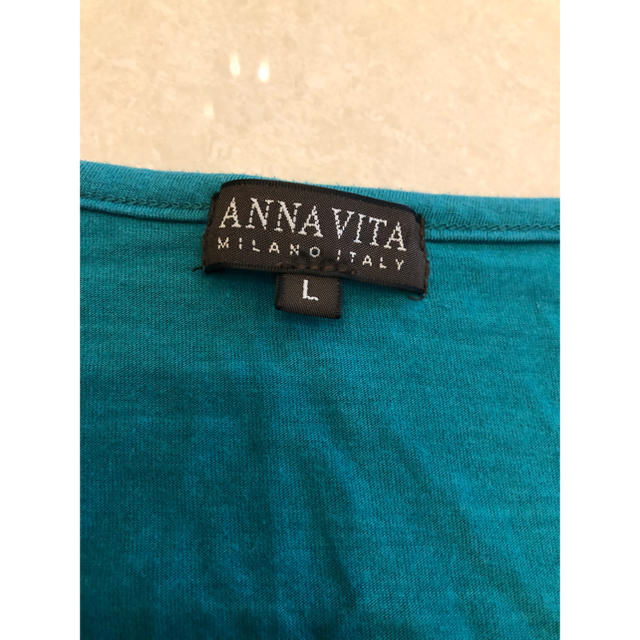 最終値下げ♪ ANNA VITA Tシャツ カットソー トップス サイズL レディースのトップス(カットソー(半袖/袖なし))の商品写真