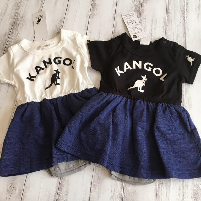 KANGOL(カンゴール)のカンゴール 子供服 キッズ/ベビー/マタニティのベビー服(~85cm)(ワンピース)の商品写真
