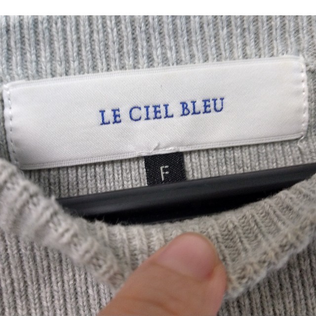 LE CIEL BLEU(ルシェルブルー)のLE CIEL BLUE レースニット レディースのトップス(ニット/セーター)の商品写真