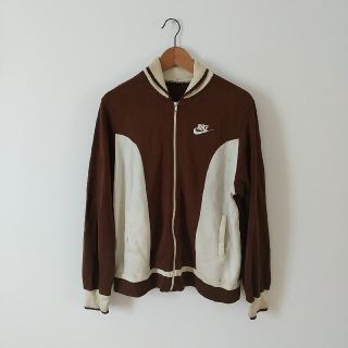 ☆☆00s NIKE ナイキ トラックジャケット ブラウン 茶色