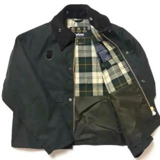 バーブァー(Barbour)のBARBOUR SPEY JACKET WAX SAGE size L(ブルゾン)