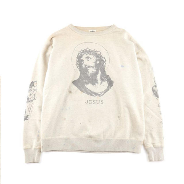 トップスSAINT MICHAEL SM2 CREW SWEAT SHIRT Sサイズ