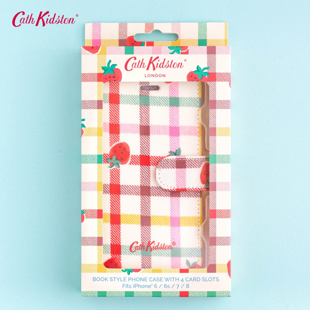 Cath Kidston(キャスキッドソン)の初売り特別価格！キャスキッドソン iPhoneケース  いちご スマホケース スマホ/家電/カメラのスマホアクセサリー(iPhoneケース)の商品写真