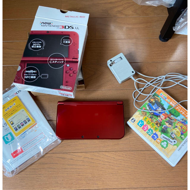 new Nintendo3DS LL+とびだせとうぶつの森セット