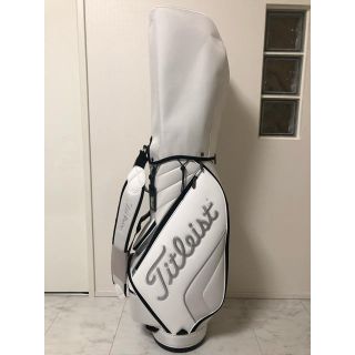 タイトリスト(Titleist)の※新品未使用品　タイトリスト   キャディバッグ ホワイト(バッグ)