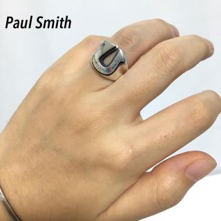 ポールスミス(Paul Smith)のPaul Smith シルバー リング　ホースシュー　17号 指輪　馬　メンズ(リング(指輪))