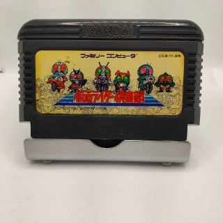 ファミリーコンピュータ(ファミリーコンピュータ)のファミコンソフト　仮面ライダー倶楽部(家庭用ゲームソフト)