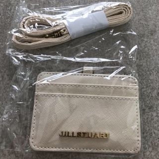 ジルスチュアート(JILLSTUART)の新品　美人百花付録 JILL STUART ジルスチュアート特製パスケース(名刺入れ/定期入れ)