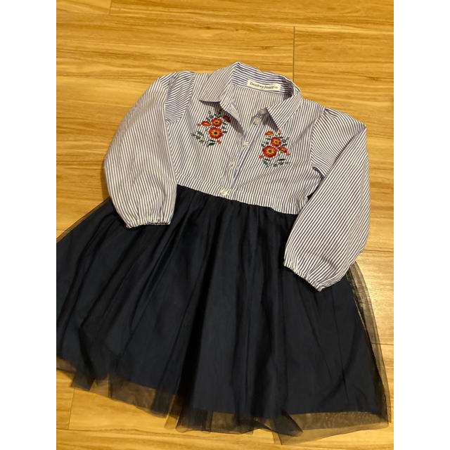 1度のみ使用 キッズ/ベビー/マタニティのキッズ服女の子用(90cm~)(ワンピース)の商品写真