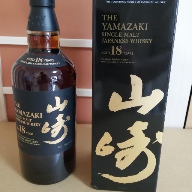 山崎18年　1本酒