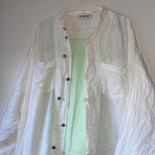 Lochie(ロキエ)の90年代vintage made in france  ホワイト メンズのトップス(シャツ)の商品写真