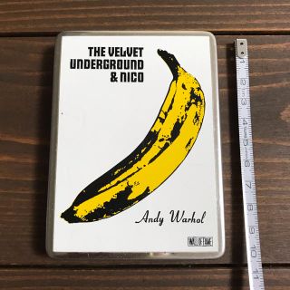 アンディウォーホル(Andy Warhol)のアンディーウォーホルステンレスシガレットケース　andy warhol MoMA(小物入れ)