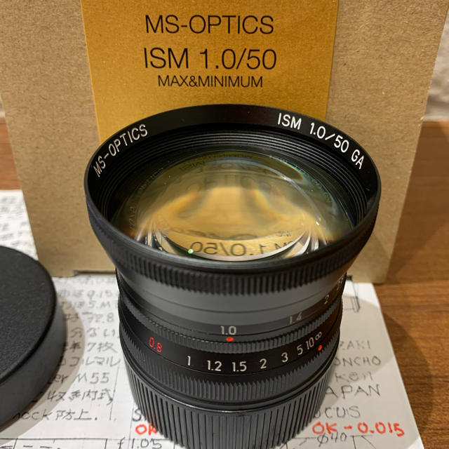 MS-OPTICS ISM 1.0/50ブラック 宮崎光学 Leica M