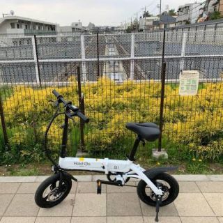 hold on Q1 電動アシスト自転車　折り畳み　専用カゴ付き(自転車本体)