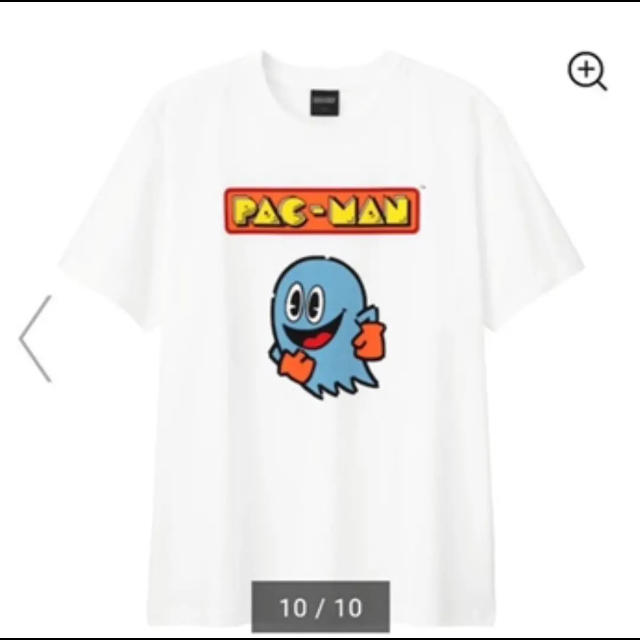 GU(ジーユー)のGU パックマン  Tシャツ メンズのトップス(Tシャツ/カットソー(半袖/袖なし))の商品写真