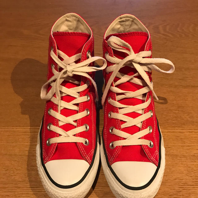 CONVERSE(コンバース)の【美品】converse コンバースハイカット 24.5cm レディースの靴/シューズ(スニーカー)の商品写真