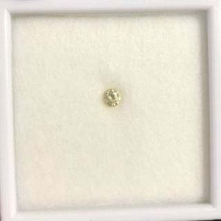 シャンパン　ジルコン　ルース　0.54ct(ネックレス)