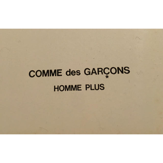 COMME des GARCONS HOMME PLUS(コムデギャルソンオムプリュス)のコムデギャルソンオムプリュス　レザーシューズ メンズの靴/シューズ(ドレス/ビジネス)の商品写真