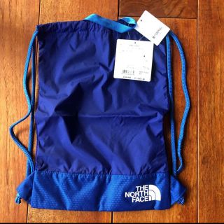 ザノースフェイス(THE NORTH FACE)の新品　未使用　ノースフェイス  ナップサック　ミニ　ブルー　5L(リュックサック)