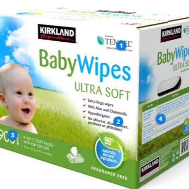 コストコ(コストコ)のコストコ べイビーワイプス BabyWipes 9個入り キッズ/ベビー/マタニティのおむつ/トイレ用品(ベビーおしりふき)の商品写真