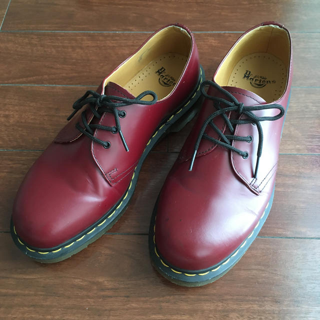 Dr.Martens 3ホールブーツ　チェリーレッド UK8メンズ