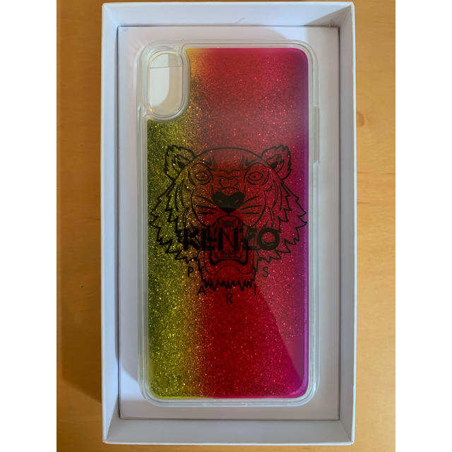 KENZO(ケンゾー)の【定価8000円】KENZO  グリッター iPhone Xs Max用ケース スマホ/家電/カメラのスマホアクセサリー(iPhoneケース)の商品写真