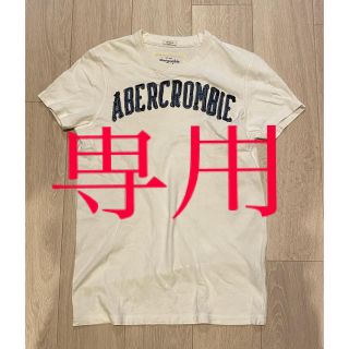 アバクロンビーアンドフィッチ(Abercrombie&Fitch)のアバクロ　Sサイズ　アップリケ　Tシャツ(Tシャツ/カットソー(半袖/袖なし))