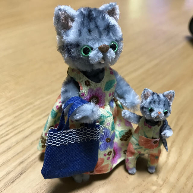 ミニチュア モールアート ☆ モールねこ 白 - おもちゃ