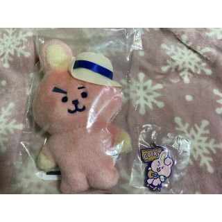 BT21 一番くじ COOKY ぬいぐるみ ラバーチャーム(キャラクターグッズ)