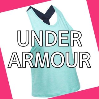 アンダーアーマー(UNDER ARMOUR)の⭐︎新品　Under Armour レディース　ジムタンク　ライトブルー(タンクトップ)