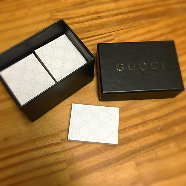 Gucci(グッチ)のGUCCI 付箋 インテリア/住まい/日用品の文房具(ノート/メモ帳/ふせん)の商品写真