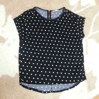 ザラ(ZARA)のドット☆トップス(Tシャツ(半袖/袖なし))