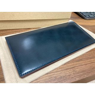 ガンゾ(GANZO)の【専用】GANZO シェルコードバン2 小銭入れ付き　新品　長財布(長財布)