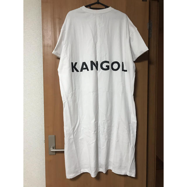 KANGOL(カンゴール)のまぁ様専用　KANGOL 新品タグ付き Tシャツロングワンピース レディースのワンピース(ロングワンピース/マキシワンピース)の商品写真