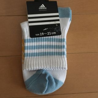 アディダス(adidas)のhana様専用アディダス 靴下 19〜21㎝ 新品 一足(靴下/タイツ)