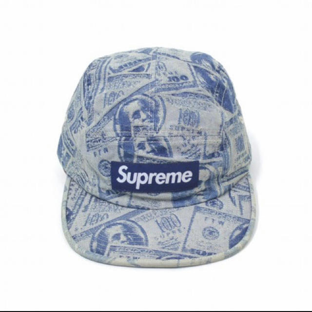 Supreme(シュプリーム)のsupreme 100 dollar bill camp cap メンズの帽子(キャップ)の商品写真