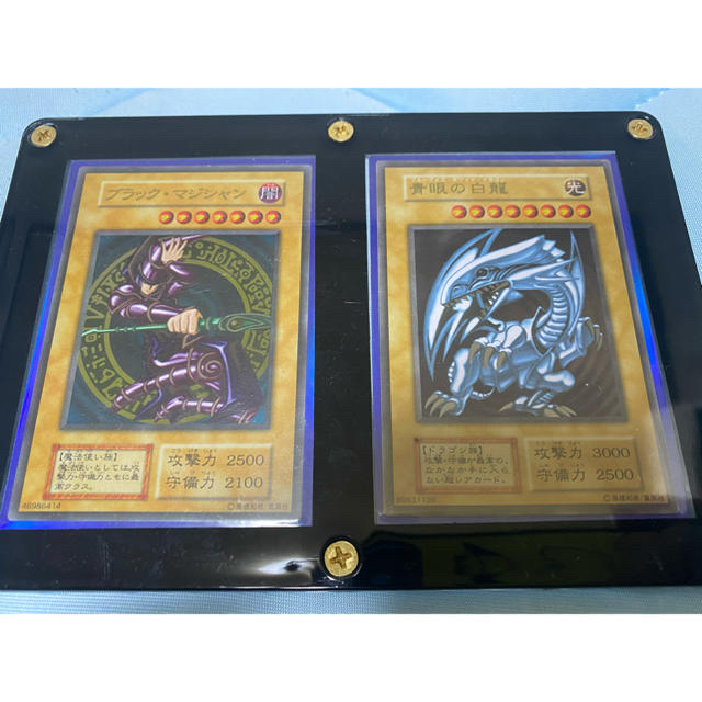 遊戯王 20th ブラックマジシャン 青眼の白龍 ステンレス 箱付き - www