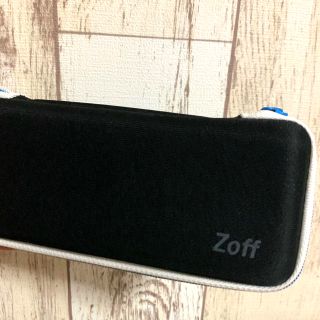 ゾフ(Zoff)のzoff メガネケース＊メガネ拭き付き(サングラス/メガネ)