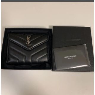 サンローラン(Saint Laurent)の新品　SAINT LAURENT 財布　YSL シルバー(財布)