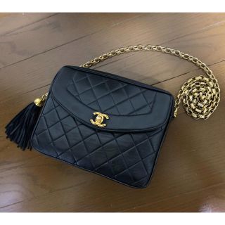 シャネル(CHANEL)ののんちゃん様専用ヴィンテージ シャネル ターンロック マトラッセ チェーンバッグ(ショルダーバッグ)
