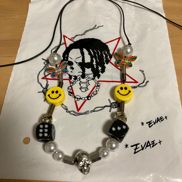 KAPITAL(キャピタル)のSlute evae smiley necklace メンズのアクセサリー(ネックレス)の商品写真