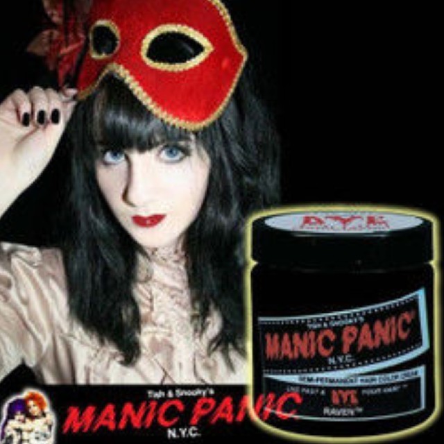【新品】マニックパニック MANIC PANIC レイヴァン (ブラック) コスメ/美容のヘアケア/スタイリング(カラーリング剤)の商品写真