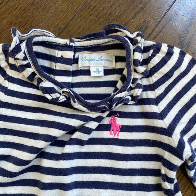 Ralph Lauren(ラルフローレン)のラルフローレン ワンピース 75 パンツ付き キッズ/ベビー/マタニティのキッズ服女の子用(90cm~)(ワンピース)の商品写真