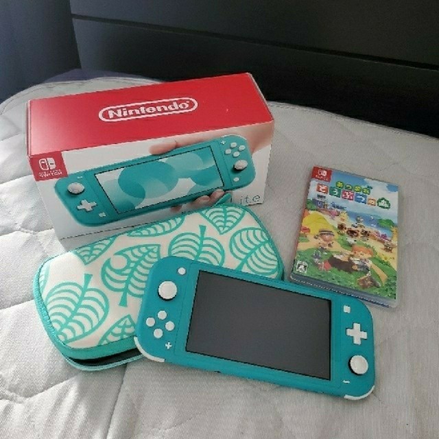 Nintendo Switch Liteターコイズとどうぶつの森セット