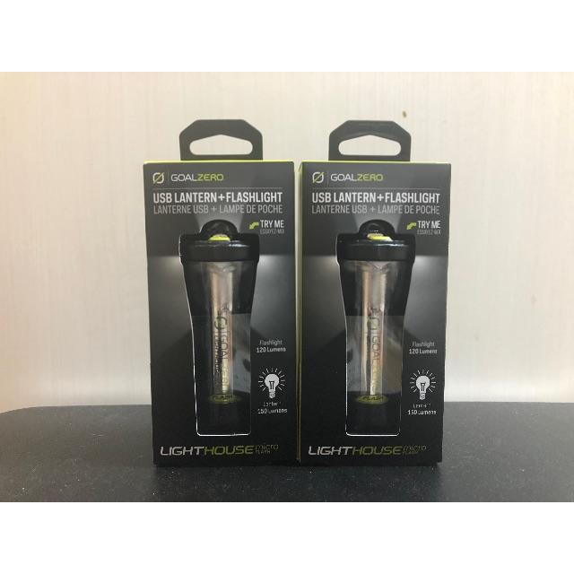 goal zero lighthouse micro Flash 新品2個