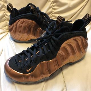 ナイキ(NIKE)のNIKE AIR FOAMPOSITE ONE 17年COPPER復刻版(スニーカー)