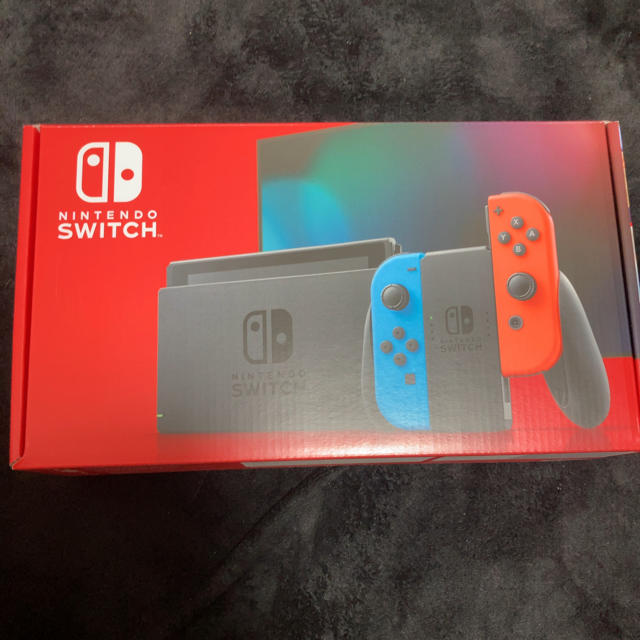 第一ネット Nintendo Switch - 任天堂 switch ネオンブルー レッド 新品未開封 保証有 送料無料 家庭用ゲーム機本体