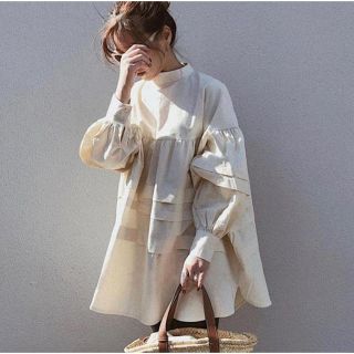 トゥデイフル(TODAYFUL)のupper arm frill blouse(シャツ/ブラウス(長袖/七分))