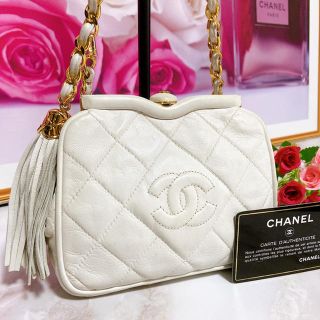 シャネル(CHANEL)の専用シャネル【正規品】超レア　極美品　ポーチ　マトラッセ　 ココマーク(ショルダーバッグ)